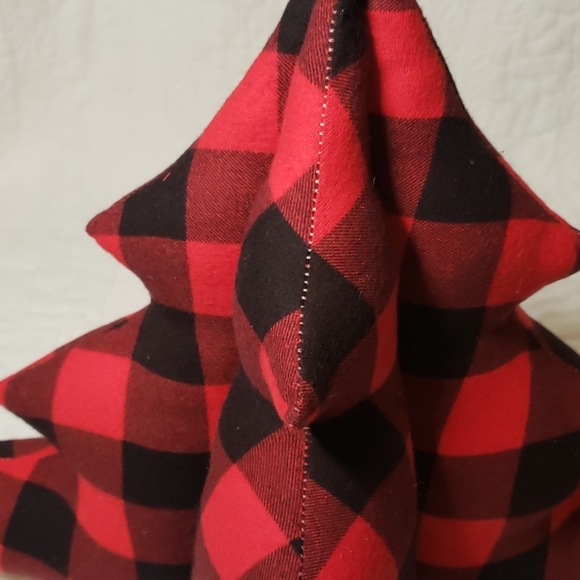 Newly Handmade Stuffed Fabric Christmas Tree - Picture 4 of 8